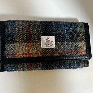 Harris Tweed Wallet - New without tags and box